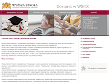 Tablet Screenshot of doktoraty.vizja.pl